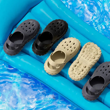 EVA Unisex Hole Shoes Heightened Thick Bottom Outdoor Slippers Non-slip Breathable Sports Slippers Lady T Fashions