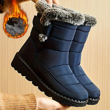 Winter Boots for Women New Long Plush Snow Boots Woman Platform Ankle Boots Warm Shoes Lady T Fashions
