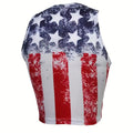 Ladies' Holiday Flag Print Fashion Versatile Vacation Style Camisole Top Lady T Fashions