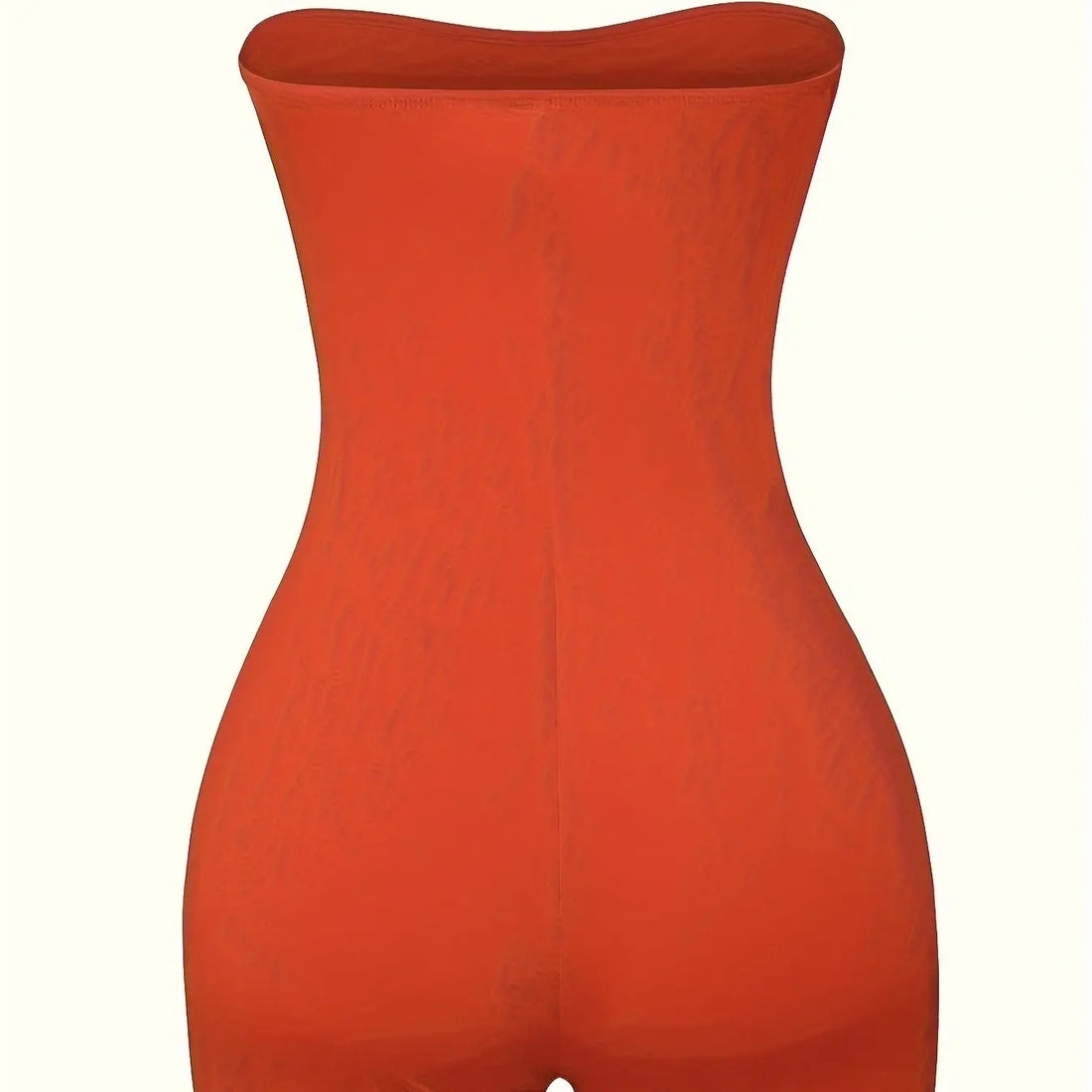 Ladies' Solid Color Off Shoulder Tight Fitting European And American Style Sexy And Hot, Showing Off Figure Fashionable Jumpsuit Lady T Fashions