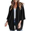 Bat Sleeve Waffle Gerson Women's Cardigan Lady T Fashions