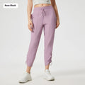 Quick-drying Breathable Running Fitness Straight Cropped Pants Ice Casual All-matching Lady T Fashions