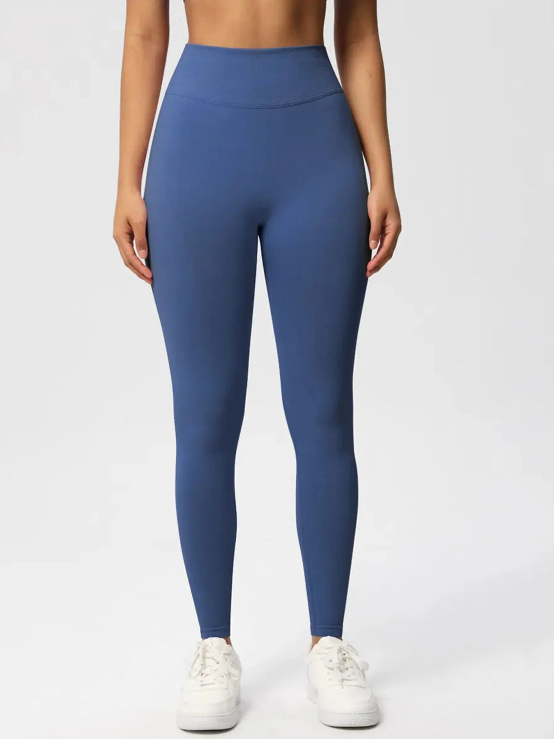 Sexy High Elastic Women's Solid Tights High Waist Workout Yoga Leggings, Scrunch Butt Lifting Elastic Pants, Tummy Control Butt Lifting Workout Yoga Athletic Pants Lady T Fashions