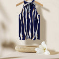 Ladies' Fashionable And Sexy Off Shoulder Hanging Neck Suspender Top Lady T Fashions