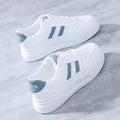 Women's All-matching Casual Sports Leather Summer White Sneakers Internet Celebrity Lady T Fashions