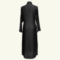 Womens Casual Button Down Denim Maxi Dress Long Sleeve Long Jean Dresses With Pockets Lady T Fashions
