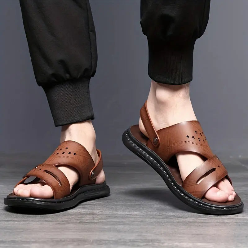 Lightweight Quick-Drying Men's Non-Slip Sandals, Comfy Beach Shoes for Summer Lady T Fashions