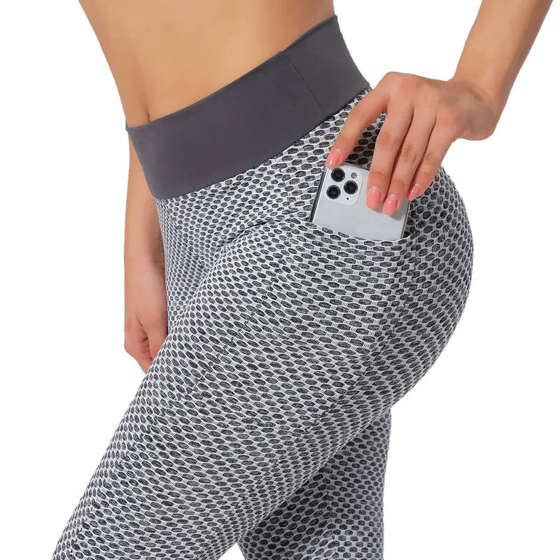 Women's Hip Lifting Waist Sports Yoga Pants Lady T Fashions
