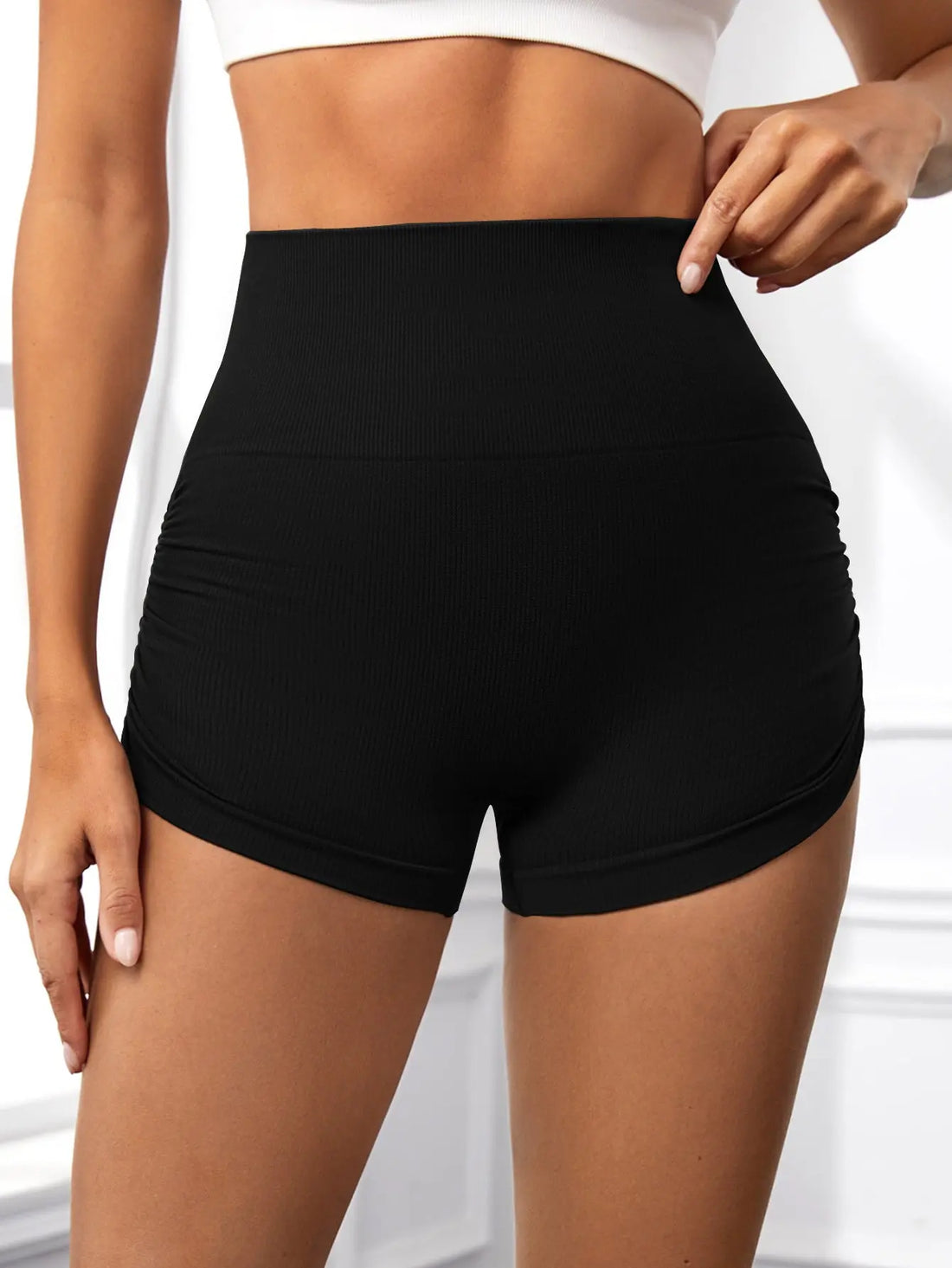 Workout Shorts For Women Scrunch Butt Lifting High Waisted Yoga Gym Seamless Booty Biker Shorts Lady T Fashions