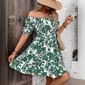 Comfort And Casual Commute Style Women's Printed Dress Lady T Fashions