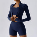 Outdoor Sports Skinny Yoga Clothes Suit Nude Feel Lady T Fashions