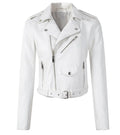 autumn and winter women's clothing coat Korean version of the Korean version of women's leather jacket fashion women's clothing wholesale Lady T Fashions