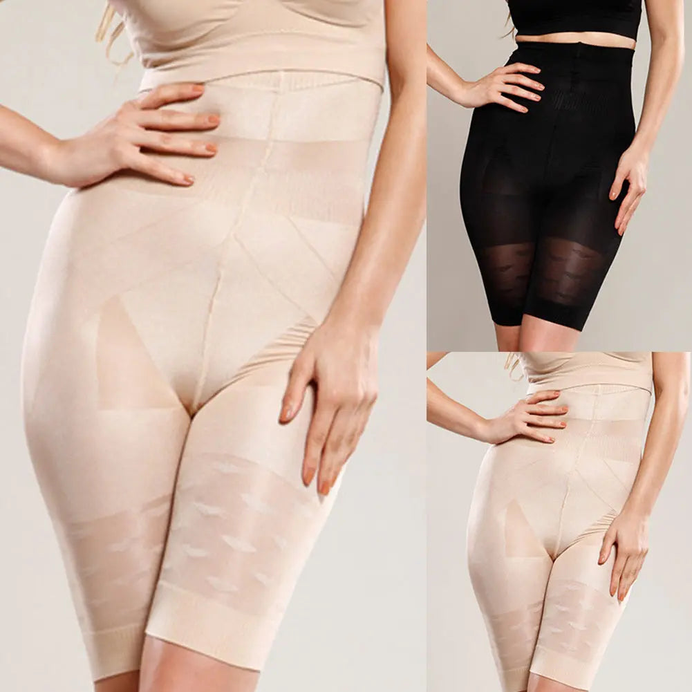 Women Seamless High Waist Shapewear Short Tummy Control Lady T Fashions