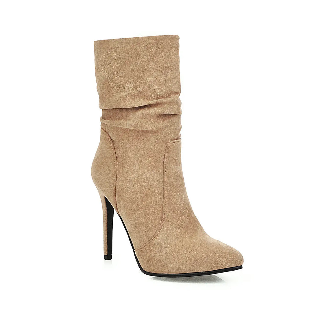 Sexy Stiletto Plus Size Low-Top Women's Boots Lady T Fashions
