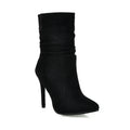 Sexy Stiletto Plus Size Low-Top Women's Boots Lady T Fashions