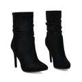 Sexy Stiletto Plus Size Low-Top Women's Boots Lady T Fashions