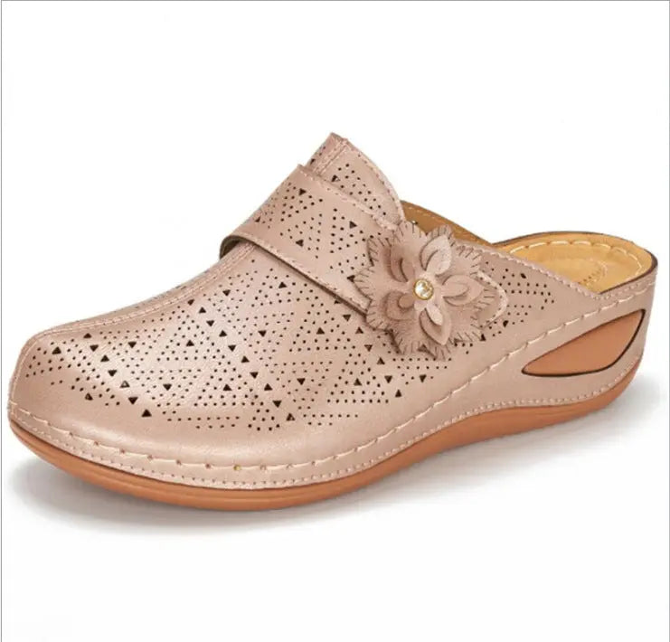 Flower Wedge With Women's Sandals Hollow Sandals Women Lady T Fashions