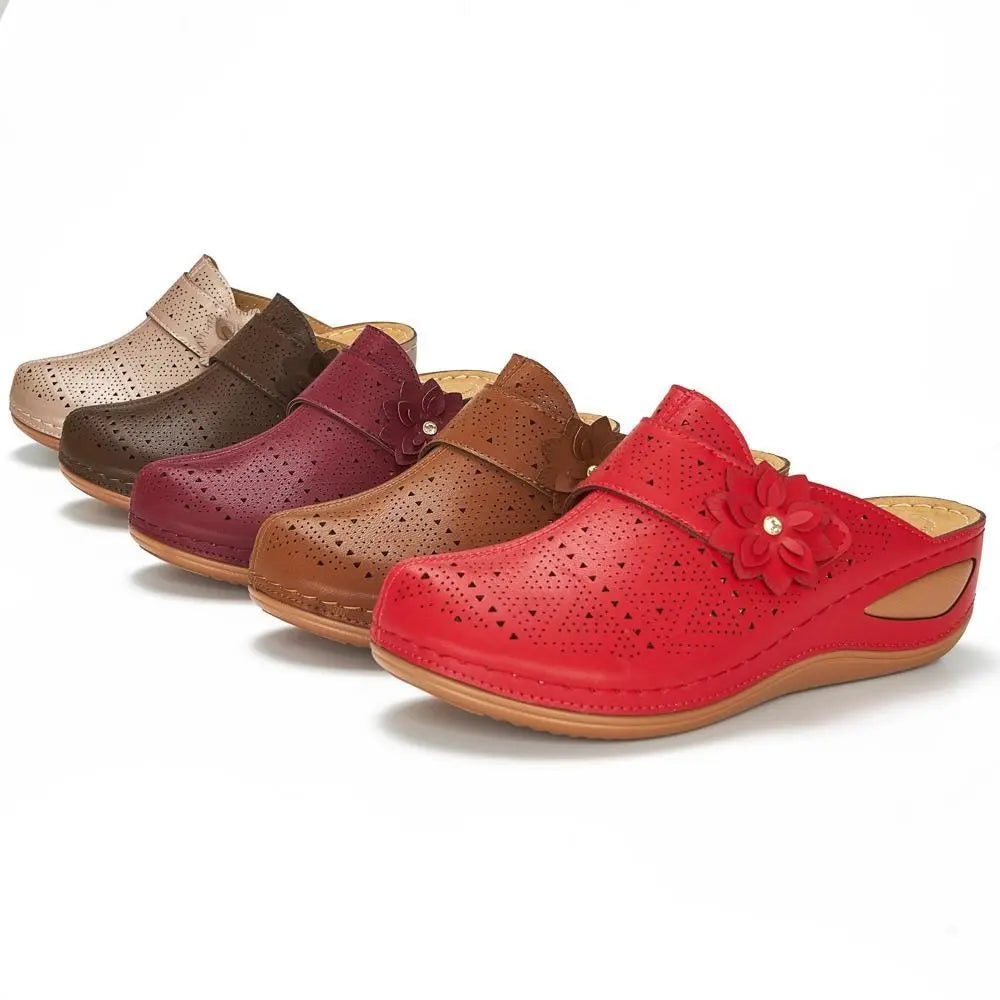 Flower Wedge With Women's Sandals Hollow Sandals Women Lady T Fashions