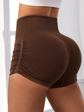 Workout Shorts For Women Scrunch Butt Lifting High Waisted Yoga Gym Seamless Booty Biker Shorts Lady T Fashions