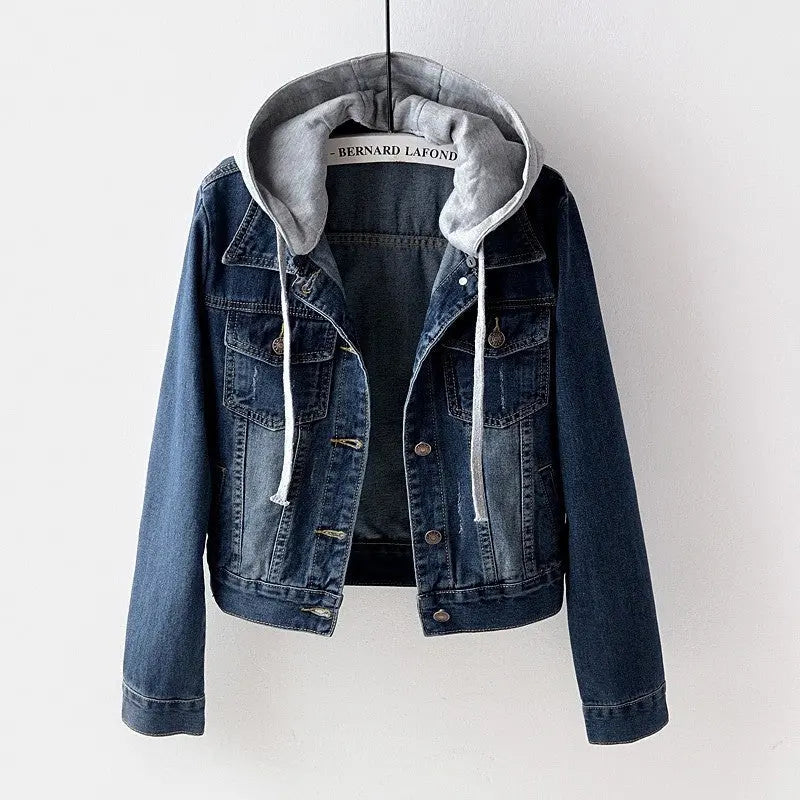 Season Xian Slim Hooded Casual Jacket Lady T Fashions