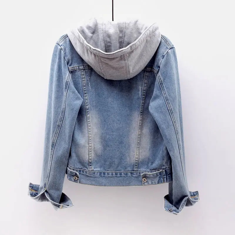 Season Xian Slim Hooded Casual Jacket Lady T Fashions