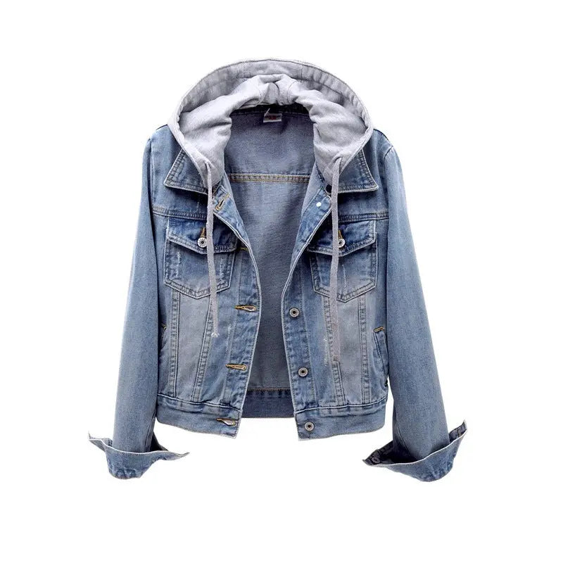 Season Xian Slim Hooded Casual Jacket Lady T Fashions