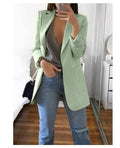 Lapel Slim Cardigan Temperament Blazer Lady T Fashions