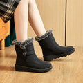 Winter Boots for Women New Long Plush Snow Boots Woman Platform Ankle Boots Warm Shoes Lady T Fashions