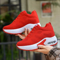 Stylish Women's Low-Top Mesh Sneakers - Air Cushioned, Breathable, Lace-Up Casual Shoes - Ideal for Spring Lady T Fashions