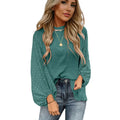 Women's New Round Neck Chiffon Blouse Lady T Fashions