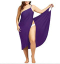 Plus size suspenders beach skirt Lady T Fashions