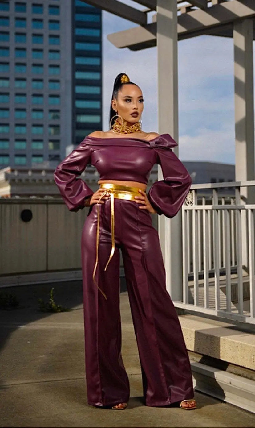 Personality Fashion Leather Suit Women Lady T Fashions