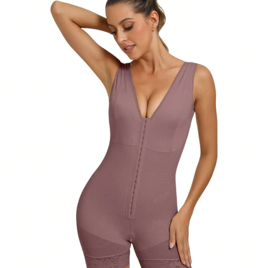 Fajas Colombianas Women's Shapewear, Full Body Sculpting After Abdominal Control, Hip Lifter With Zipper Crotch, Women's Fitness Set,- Prohibition Of Selling On The Amazon Platform Lady T Fashions