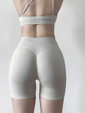 High-Waisted Yoga Shorts - Quick-Dry & Squat-Proof Lady T Fashions