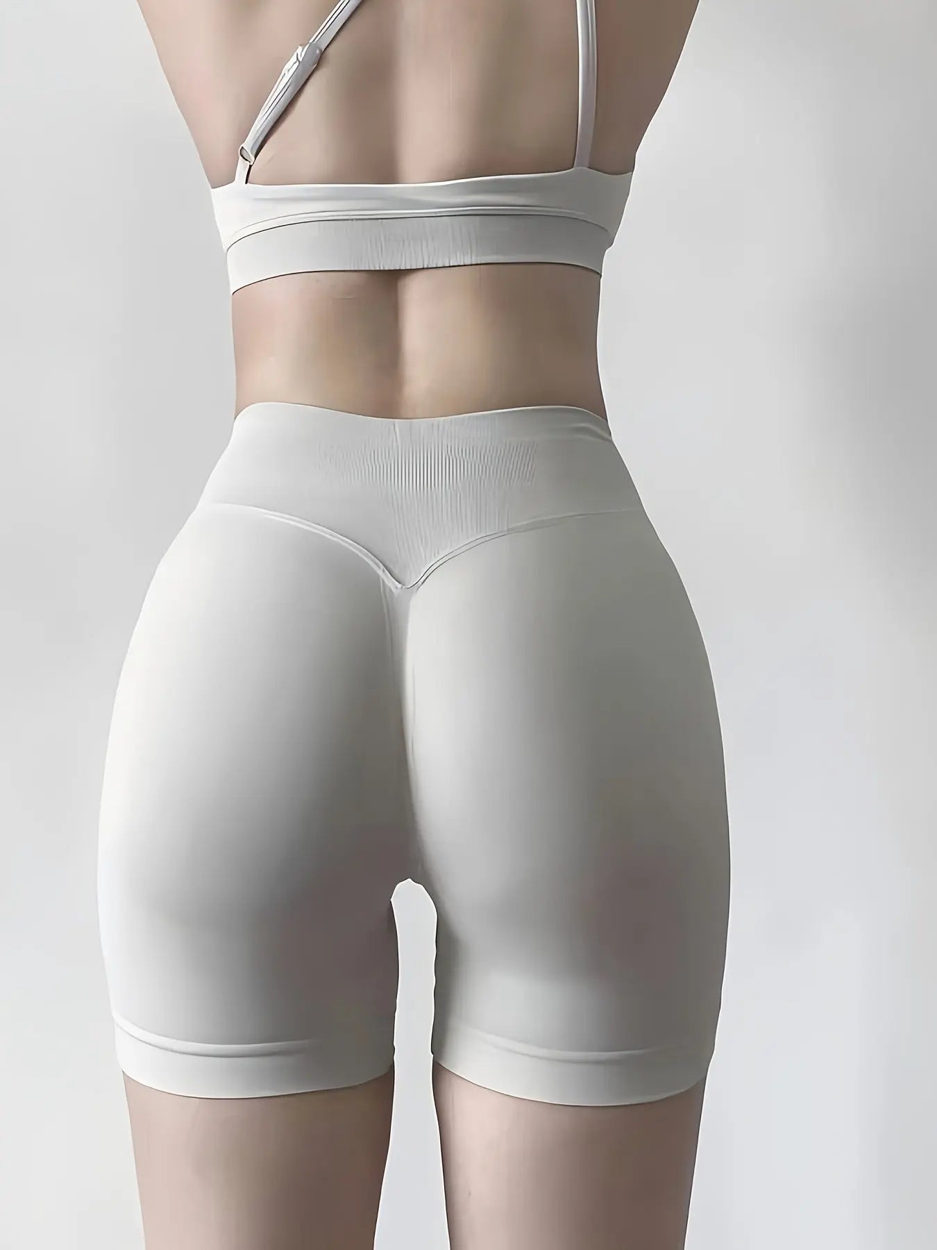 High-Waisted Yoga Shorts - Quick-Dry & Squat-Proof Lady T Fashions