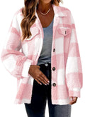 Women's Fashion Jacket Button Plush Coat Lady T Fashions