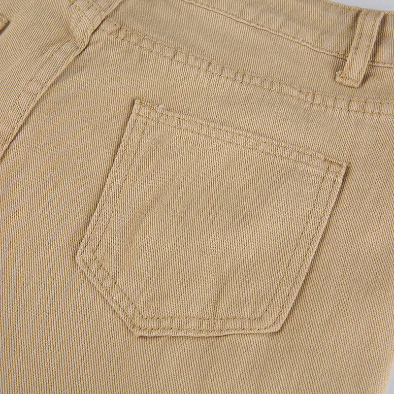 Spice Girl Style High Waist Slim Jeans Bell Bottoms Lady T Fashions