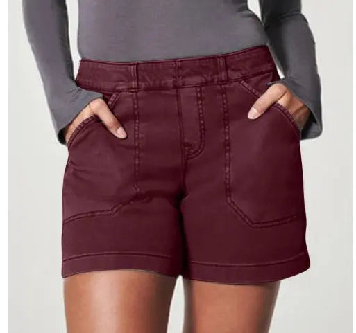 Women's High Waist Overalls Casual Pants Cotton And Linen Thin A- Line Lady T Fashions