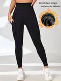 3 Pack Women's Thermal High-Waisted Yoga Pants - Tummy Control Butt Lifting Leggings Lady T Fashions