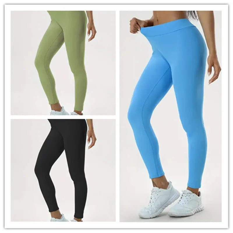 Women's Yoga Pants High Waist Lift High Elastic Tight Fitness Trousers Lady T Fashions