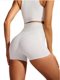 3 Pack Seamless Yoga Shorts - High Waisted Tummy Control, Quick Dry For Gym & Running Lady T Fashions