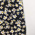 Women's Puff Sleeve Floral Midi Dress Elegant Square Neck Boho Side Split Dresses Lady T Fashions
