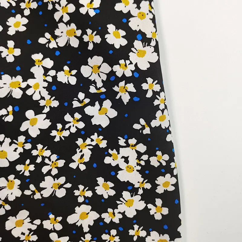 Women's Puff Sleeve Floral Midi Dress Elegant Square Neck Boho Side Split Dresses Lady T Fashions