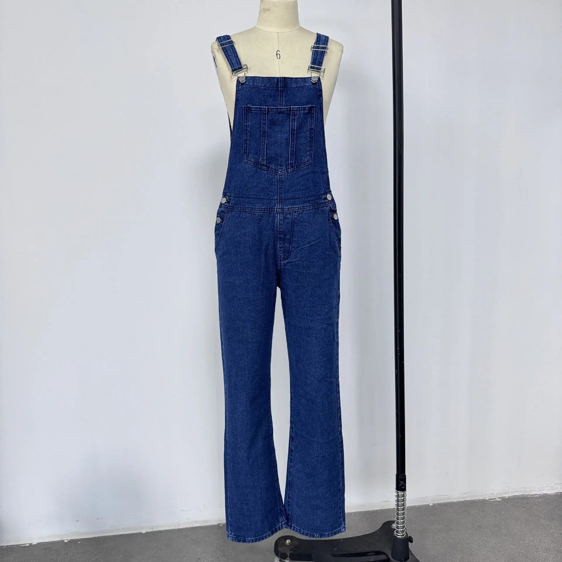 Loose Women's Denim Suspender Pants Lady T Fashions