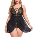Plus Size Babydoll Womens Snap Crotch Lingerie V NeckLace Nighty Sleepwear Womenswear Comfort BasicMinimalist Spaghetti Strap Lingerie For Women Nightgown Lady T Fashions