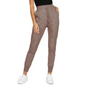 All-match ins wind net red solid color strap slim trousers Lady T Fashions