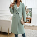 Lady Temperament Commuting Turn-down Collar Coat Lady T Fashions