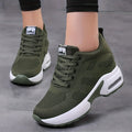 Stylish Women's Low-Top Mesh Sneakers - Air Cushioned, Breathable, Lace-Up Casual Shoes - Ideal for Spring Lady T Fashions