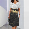 Women's Graphic Printing Elegant And Beautiful Mini Skirt Lady T Fashions