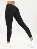 Women's Yoga Pants High Waist Lift High Elastic Tight Fitness Trousers Lady T Fashions